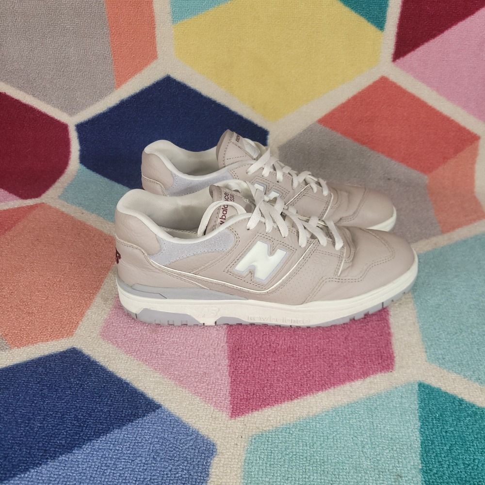 New Balance 550 Beige White Casual Sneakers Shoes Size MENS 11